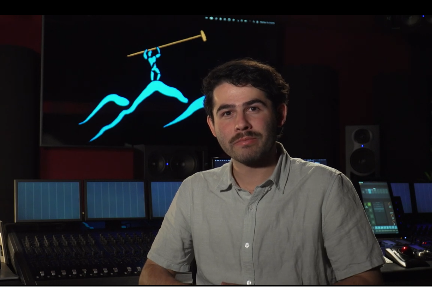 Oliver Boon introducing his approach to sound